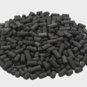Pillar activated carbon
