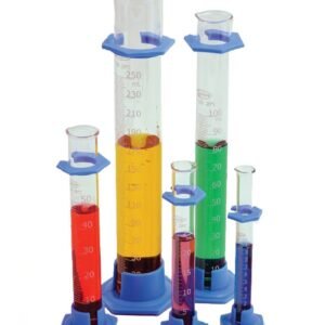 Graduated Cylinders, Borosilicate Glass, Plastic Base, Class B