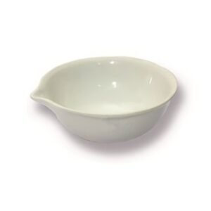 Porcelain Evaporating Dish, Round Form