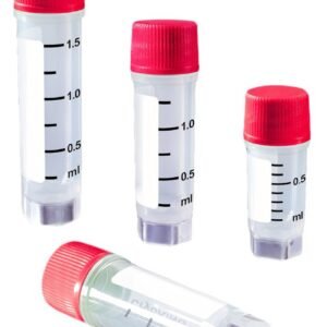 Cryovials With Colored Caps, 1,000 Per Case