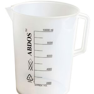 Beakers W/Handle, Printed Graduations, PP