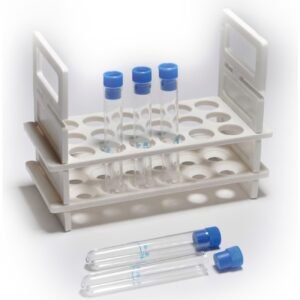 Test Tube, Polystyrene With Cap, Pack Of 100