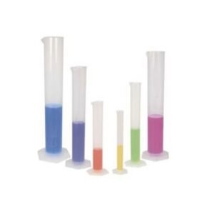 Measuring Cylinder, Hex Base, PP