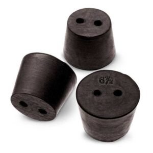 Rubber Stoppers with 2 Holes