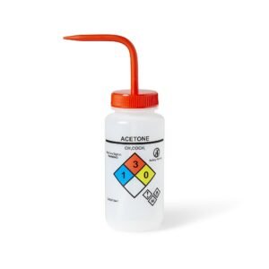 Vented Wash Bottles, 500mL, Pack of 6, LDPE