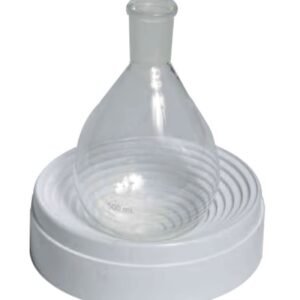 Recovery Flasks, Pear Shaped, Borosilicate Glass