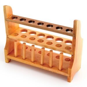 Wooden Test Tube Rack, 13-Tube
