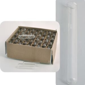 Test Tubes with Rim, Borosilicate Glass