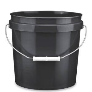 Plastic Pail, Black