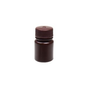 Amber Reagent Bottles, Wide Mouth, HDPE