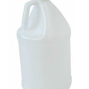 1 Gallon Natural High Density Plastic Jug (HDPE) Jugs with Child Proof Caps