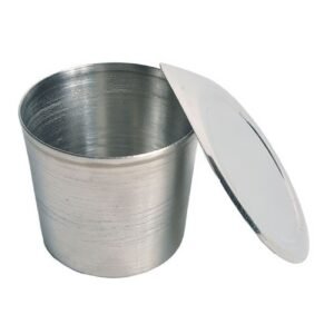 Crucibles, Stainless Steel, With Lid