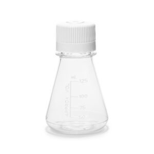 Sterile PETG Erlenmeyer Flasks