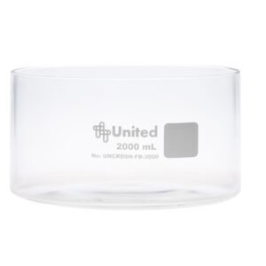 Crystallizing Dish, Flat Bottom, Borosilicate Glass