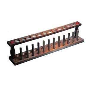 Wooden Test Tube Rack, 12-Tube