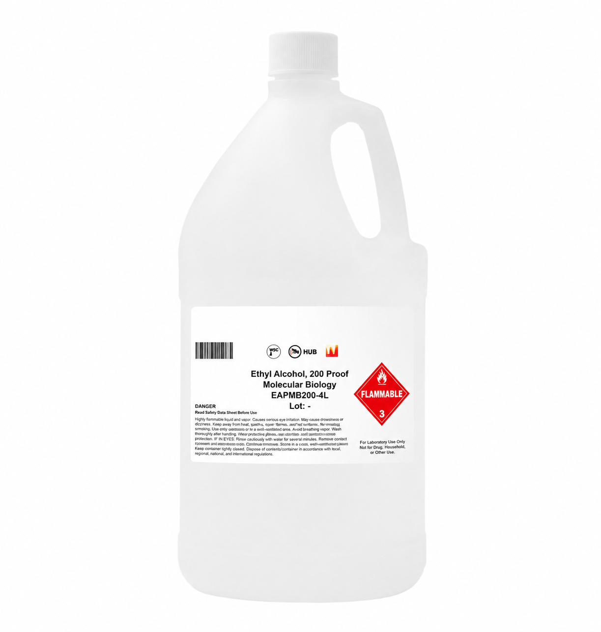 Ethanol 200 Proof (100%), Suitable for Molecular Biology